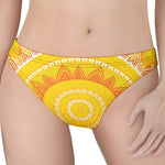 Mandala Sun Print Women's Thong