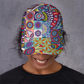 Mandala Tile Bohemian Pattern Print Baseball Cap