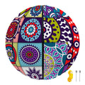 Mandala Tile Bohemian Pattern Print Basketball