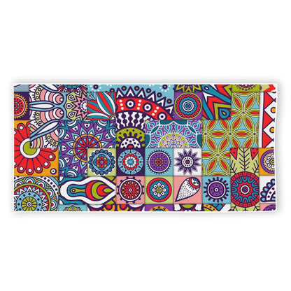 Mandala Tile Bohemian Pattern Print Beach Towel