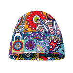 Mandala Tile Bohemian Pattern Print Beanie