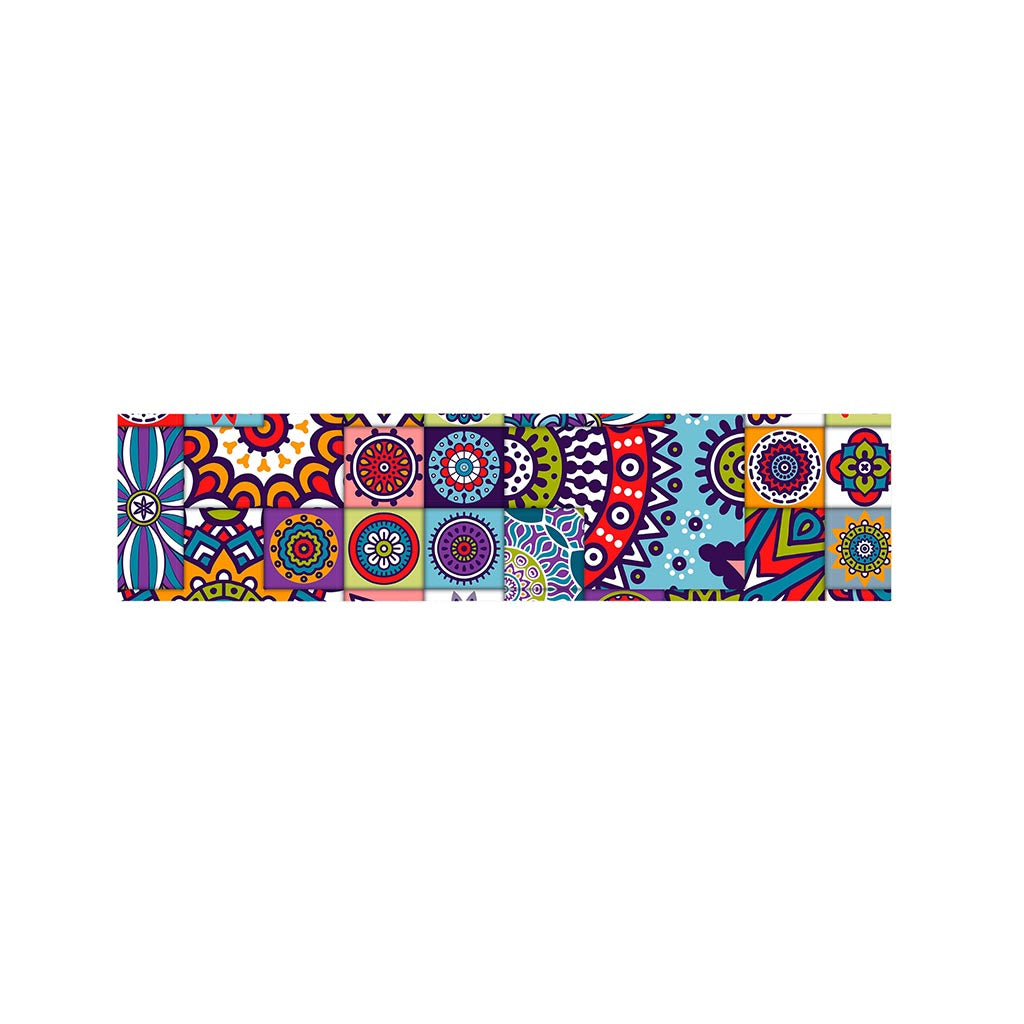 Mandala Tile Bohemian Pattern Print Bed Runner