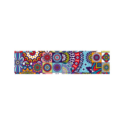 Mandala Tile Bohemian Pattern Print Bed Runner