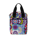 Mandala Tile Bohemian Pattern Print Bible Tote Bag