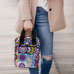 Mandala Tile Bohemian Pattern Print Bible Tote Bag