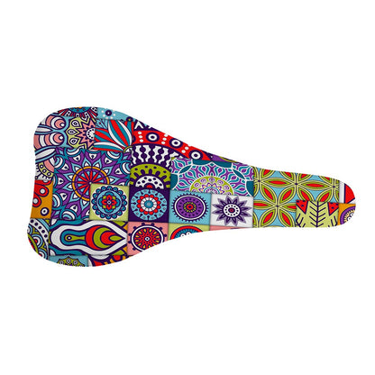 Mandala Tile Bohemian Pattern Print Bicycle Seat Cover