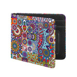 Mandala Tile Bohemian Pattern Print Bifold Wallet
