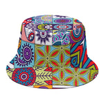 Mandala Tile Bohemian Pattern Print Bucket Hat