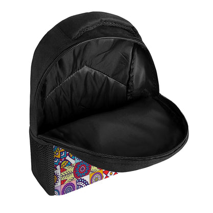 Mandala Tile Bohemian Pattern Print Casual Backpack
