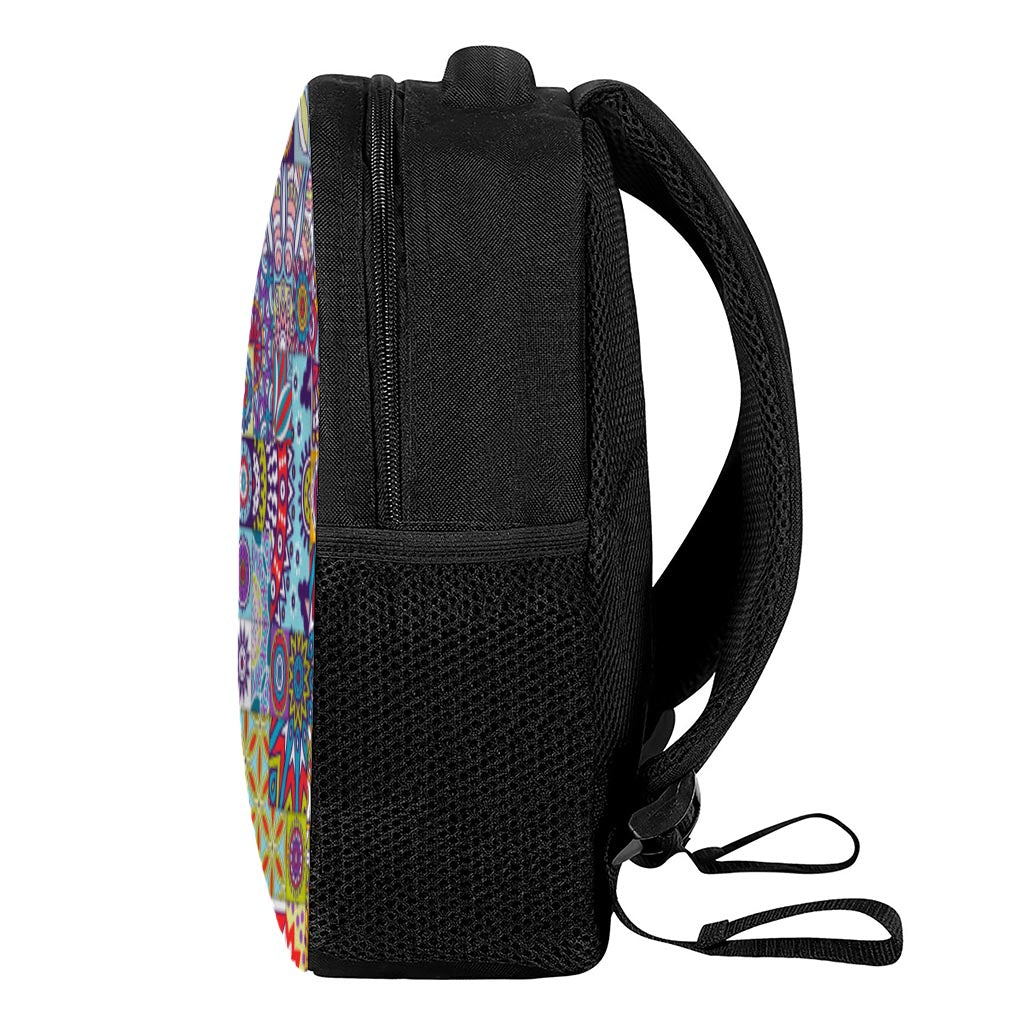 Mandala Tile Bohemian Pattern Print Casual Backpack