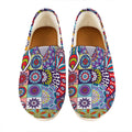 Mandala Tile Bohemian Pattern Print Casual Shoes