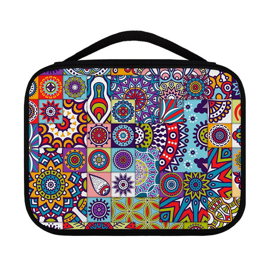 Mandala Tile Bohemian Pattern Print Classic Bible Case