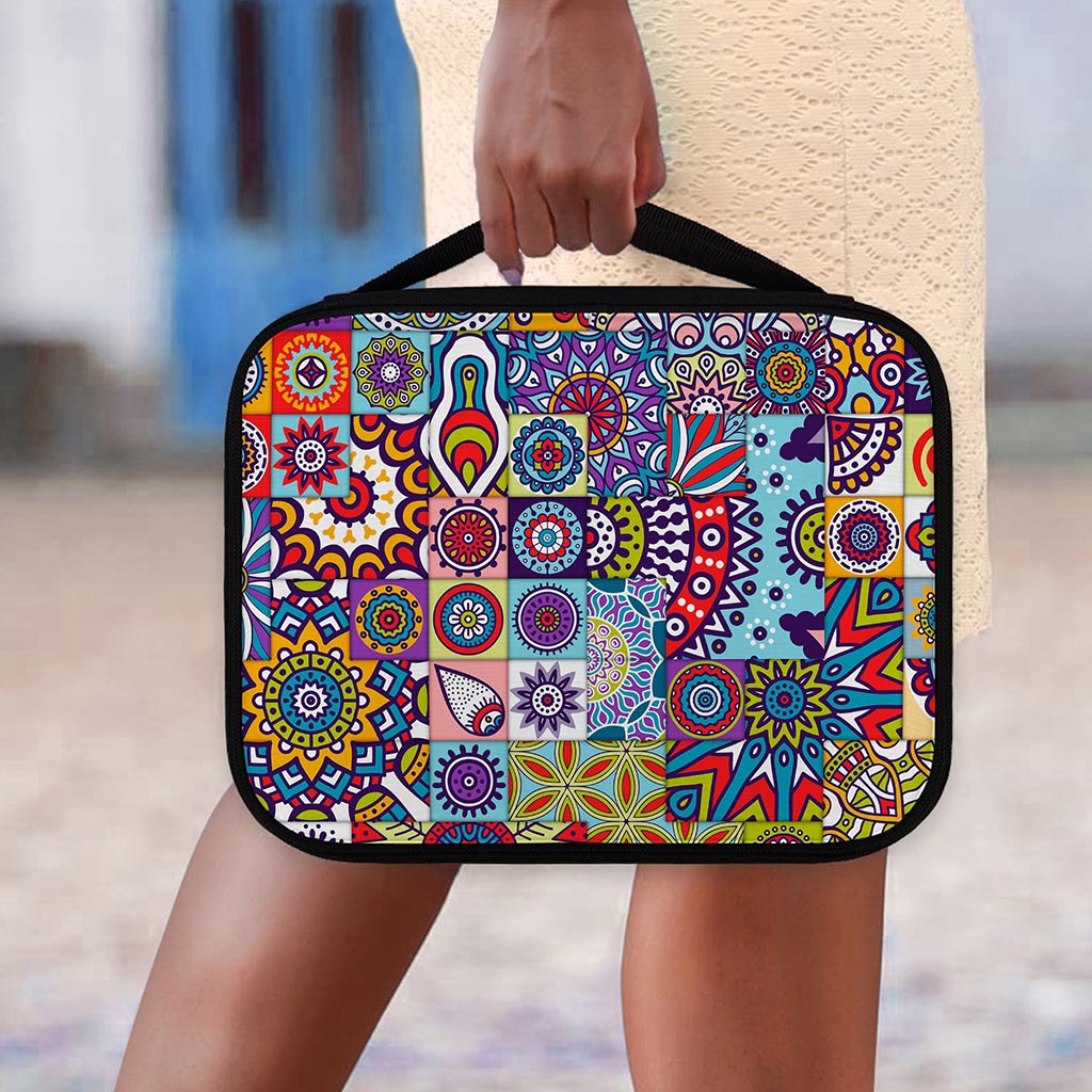 Mandala Tile Bohemian Pattern Print Classic Bible Case