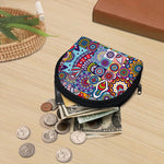 Mandala Tile Bohemian Pattern Print Coin Purse