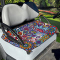 Mandala Tile Bohemian Pattern Print Golf Cart Seat Cover