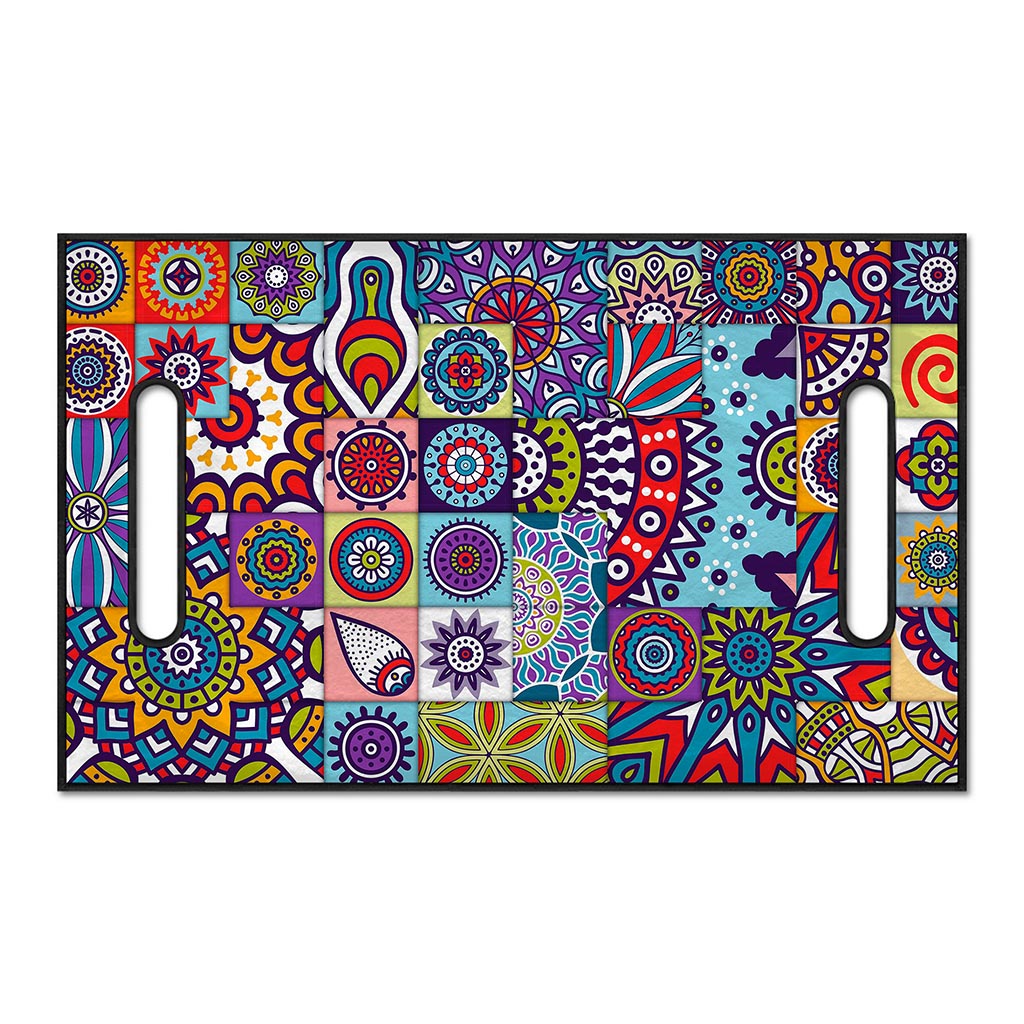 Mandala Tile Bohemian Pattern Print Golf Cart Seat Cover