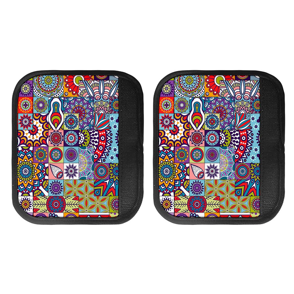 Mandala Tile Bohemian Pattern Print Handle Covers