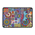 Mandala Tile Bohemian Pattern Print Kitchen Mat