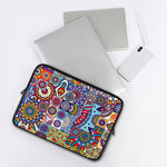 Mandala Tile Bohemian Pattern Print Laptop Sleeve