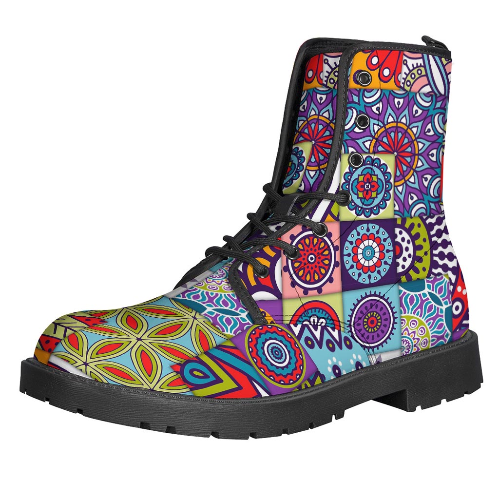 Mandala Tile Bohemian Pattern Print Backpack