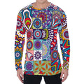 Mandala Tile Bohemian Pattern Print Men's Long Sleeve T-Shirt