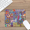 Mandala Tile Bohemian Pattern Print Mouse Pad