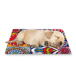 Mandala Tile Bohemian Pattern Print Pet Cooling Mat Cover