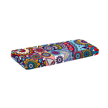 Mandala Tile Bohemian Pattern Print Piano Keyboard Cover