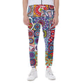 Mandala Tile Bohemian Pattern Print Joggers