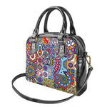 Mandala Tile Bohemian Pattern Print Shoulder Handbag