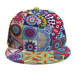 Mandala Tile Bohemian Pattern Print Snapback Cap