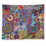 Mandala Tile Bohemian Pattern Print Tapestry