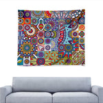 Mandala Tile Bohemian Pattern Print Tapestry