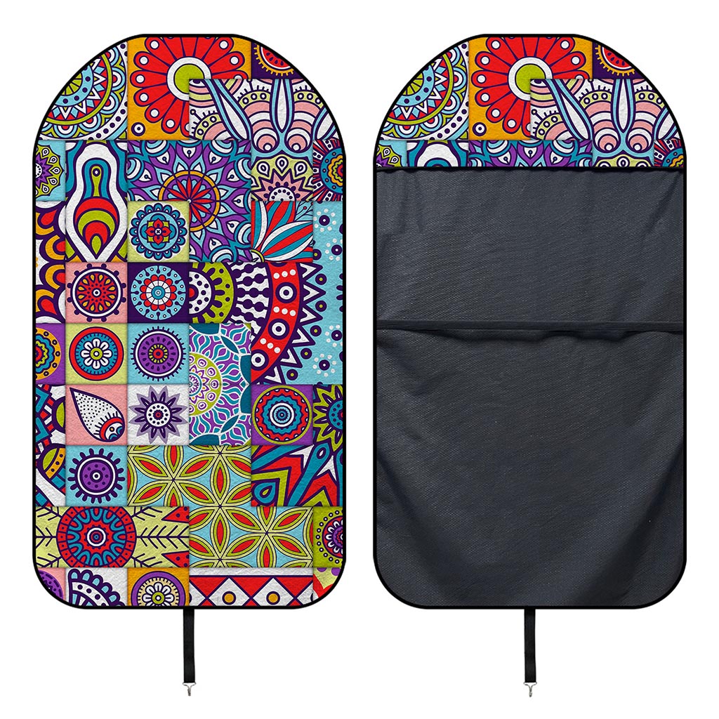 Mandala Tile Bohemian Pattern Print Waterproof Car Seat Cover