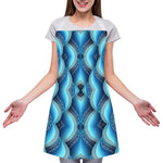 Mandala Waves Bohemian Pattern Print Adjustable Apron