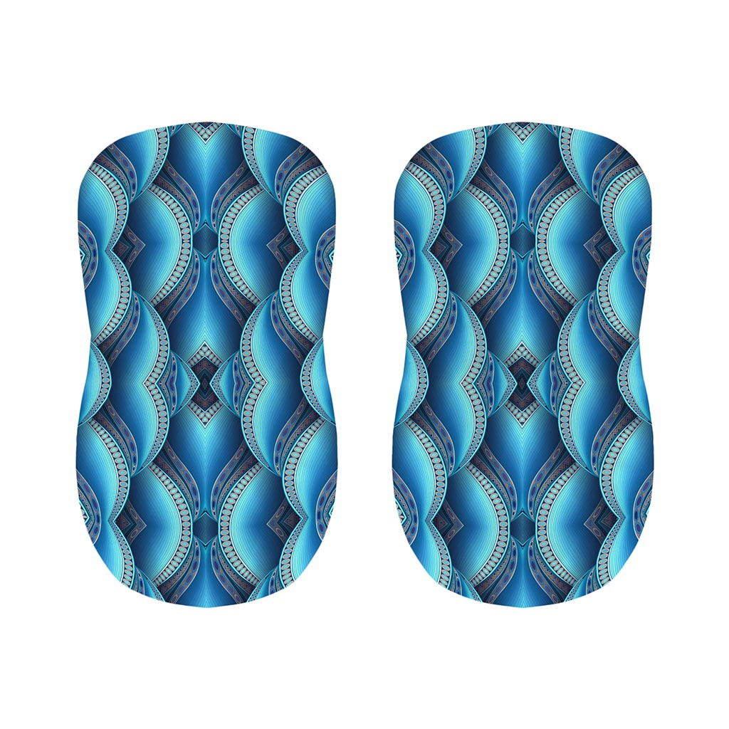 Mandala Waves Bohemian Pattern Print Bar Stool Covers