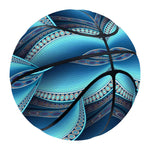 Mandala Waves Bohemian Pattern Print Basketball