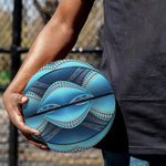 Mandala Waves Bohemian Pattern Print Basketball