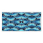 Mandala Waves Bohemian Pattern Print Beach Towel