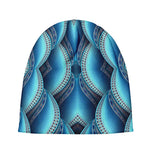 Mandala Waves Bohemian Pattern Print Beanie