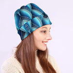Mandala Waves Bohemian Pattern Print Beanie