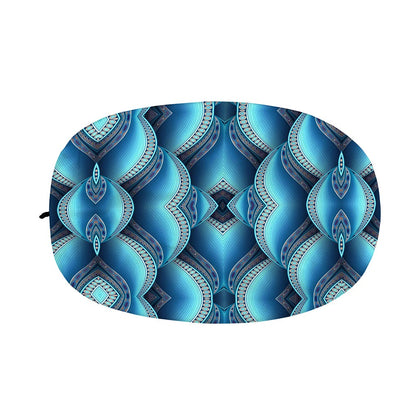Mandala Waves Bohemian Pattern Print Car Side Mirror Covers