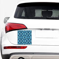 Mandala Waves Bohemian Pattern Print Car Sticker
