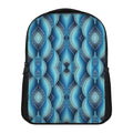 Mandala Waves Bohemian Pattern Print Casual Backpack