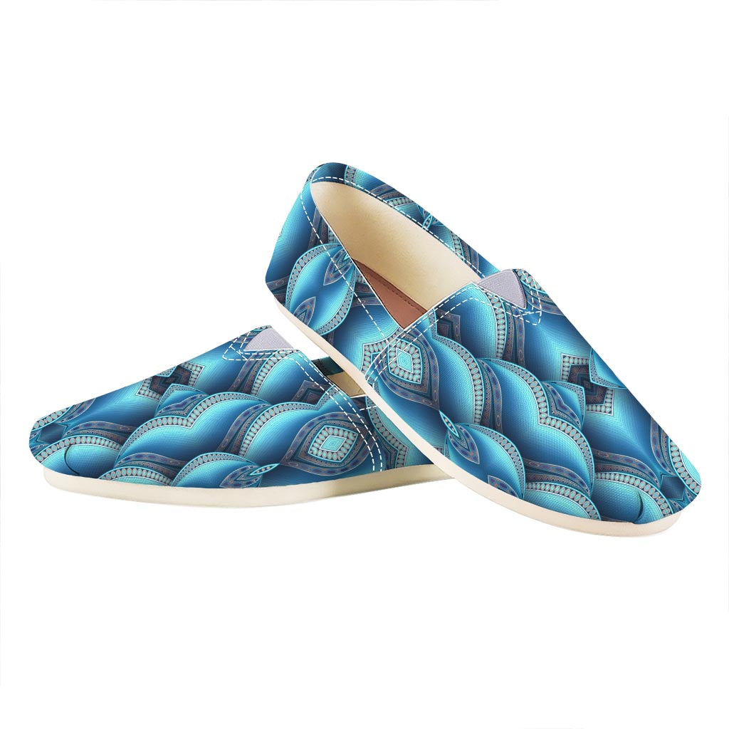 Mandala Waves Bohemian Pattern Print Casual Shoes
