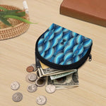 Mandala Waves Bohemian Pattern Print Coin Purse
