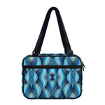 Mandala Waves Bohemian Pattern Print Double Strap Bible Bag