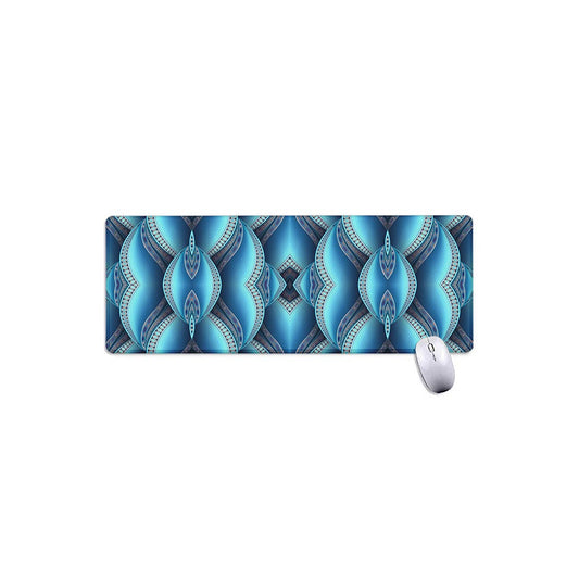 Mandala Waves Bohemian Pattern Print Extended Mouse Pad