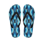 Mandala Waves Bohemian Pattern Print Flip Flops