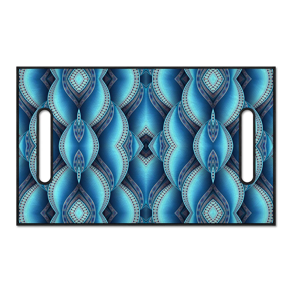 Mandala Waves Bohemian Pattern Print Golf Cart Seat Cover